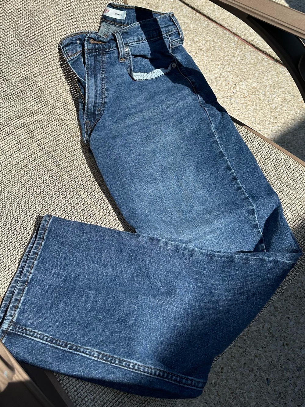 Levi’s Strauss Signature Mens 32x30/ 31x30 Blue Straight-Leg Jeans